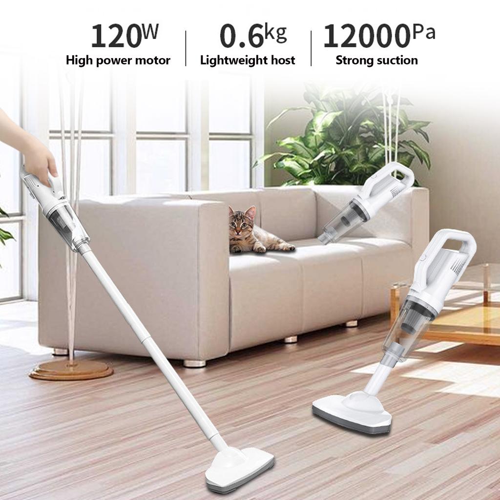 Cordless Stick Vacuum Cleaner | Rechargeable Wireless Vacuum | Powerful Suction for Home & Car Cleaning
