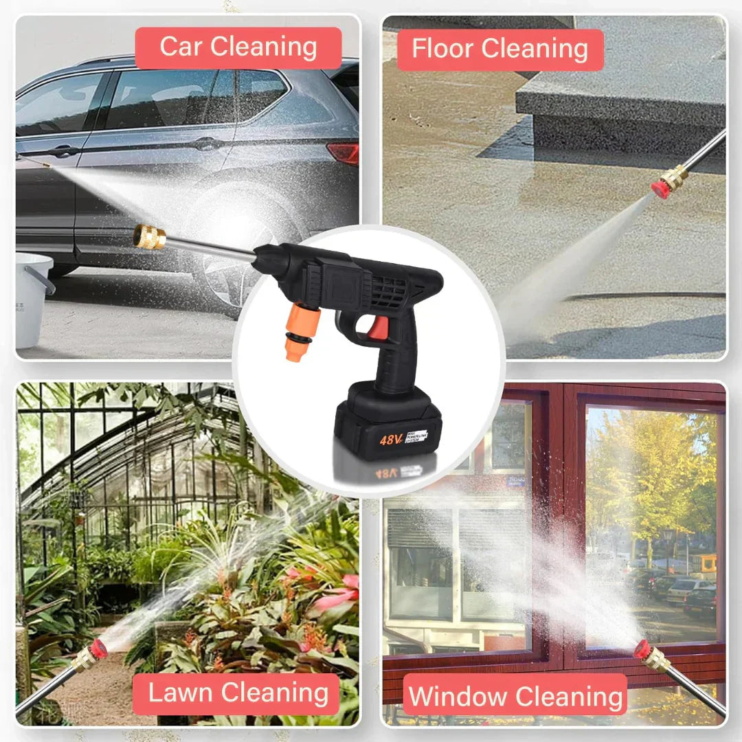 Wireless High Pressure Washer Gun