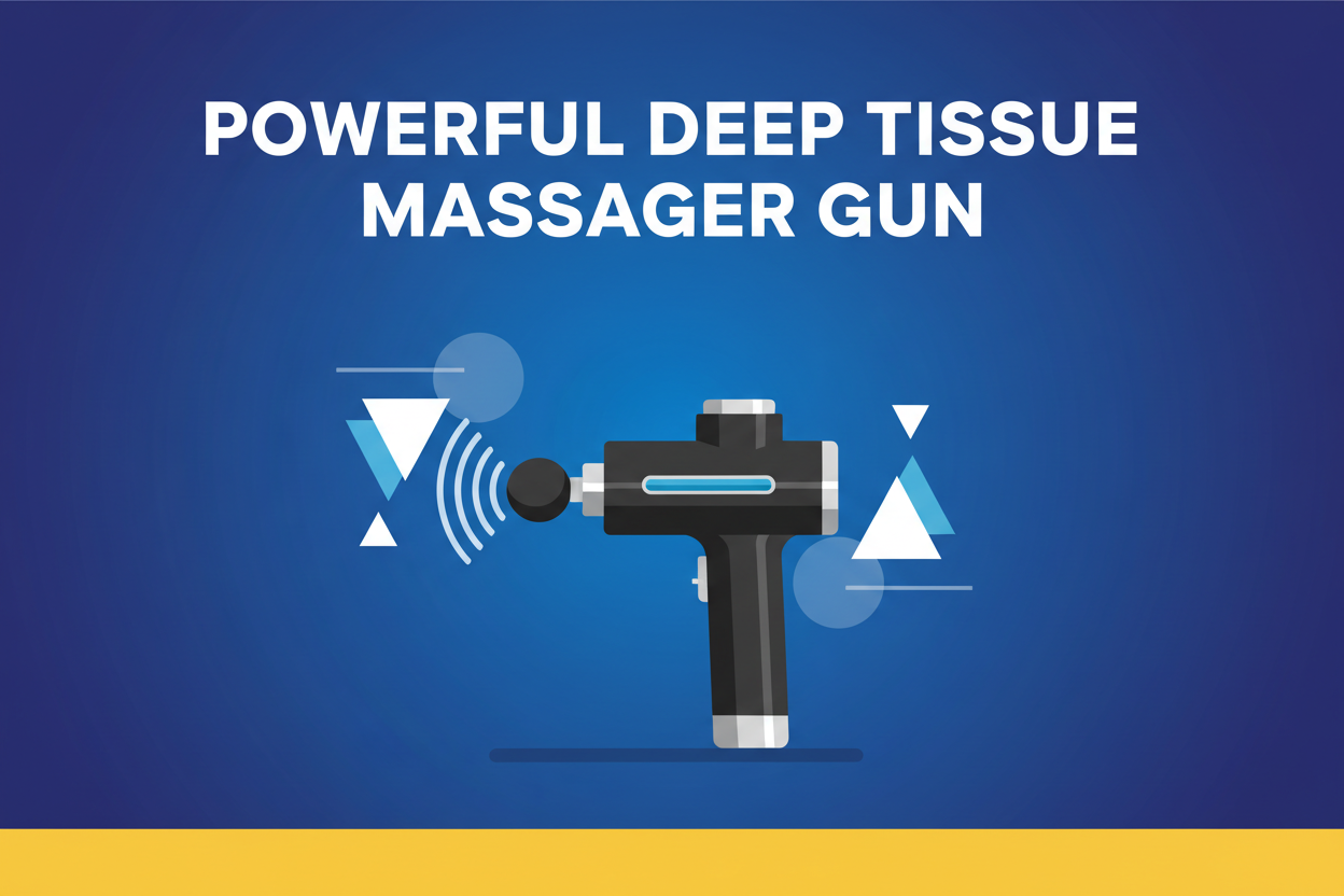 Powerful Deep Tissue Massager Gun