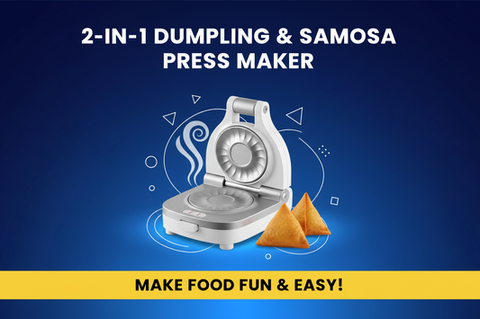 🥟 2-in-1 Dumpling & Samosa Press Maker